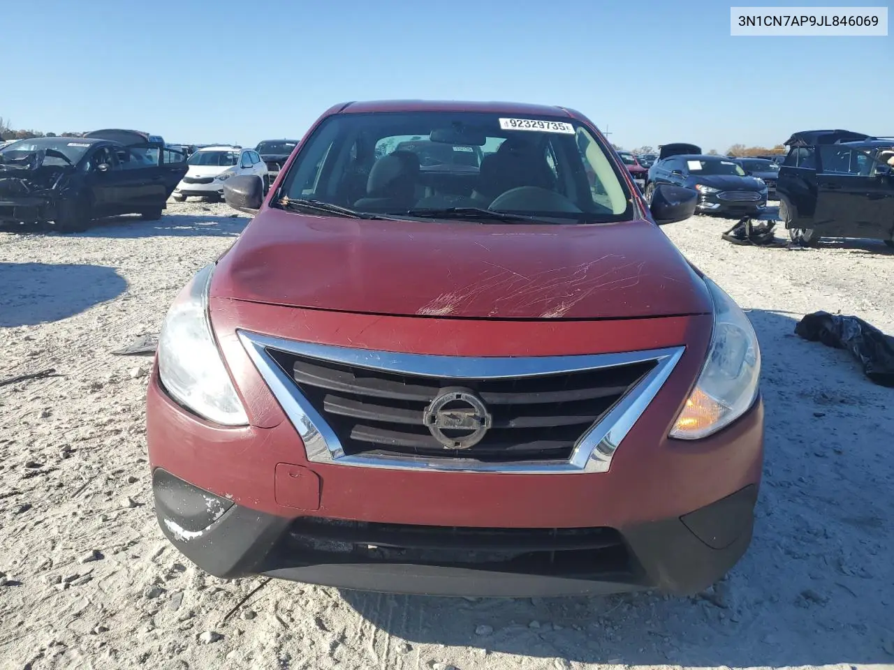 3N1CN7AP9JL846069 2018 Nissan Versa S