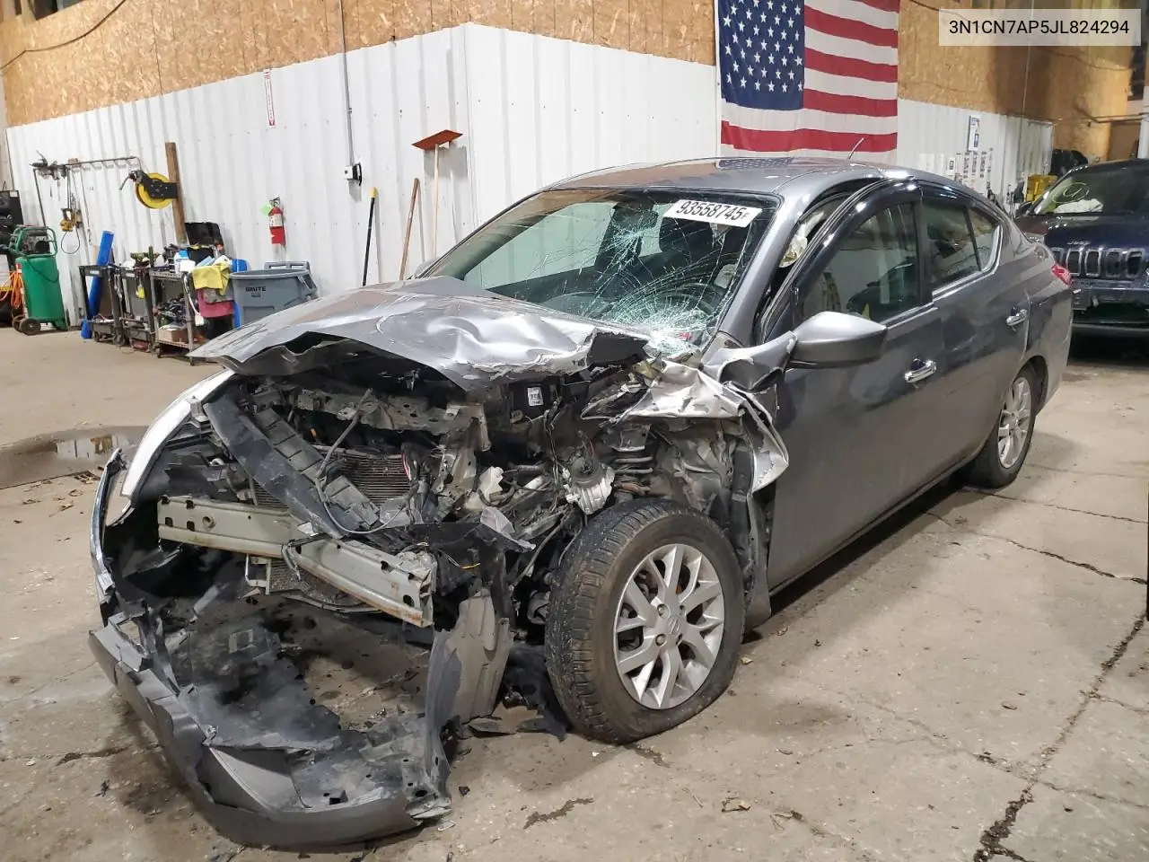 3N1CN7AP5JL824294 2018 Nissan Versa S