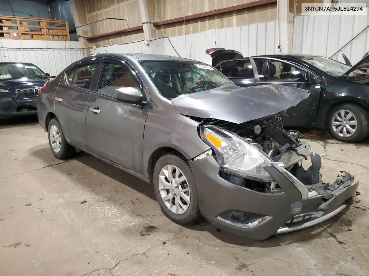 3N1CN7AP5JL824294 2018 Nissan Versa S