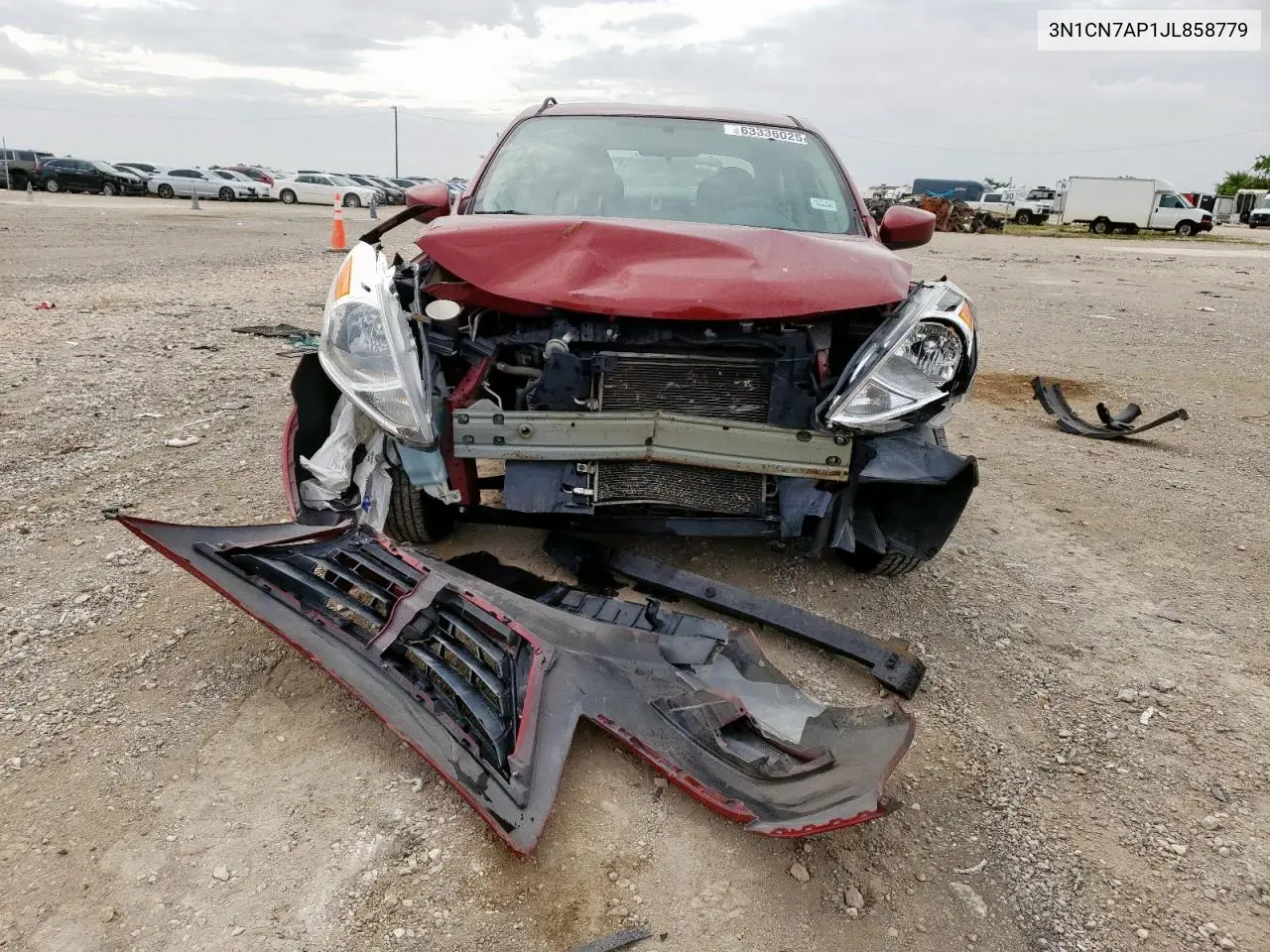3N1CN7AP1JL858779 2018 Nissan Versa S