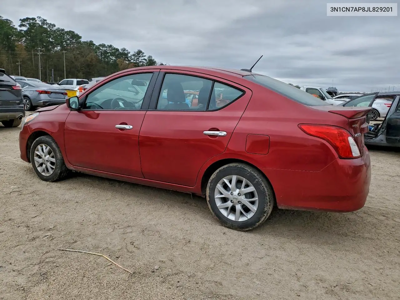 3N1CN7AP8JL829201 2018 Niss Versa S