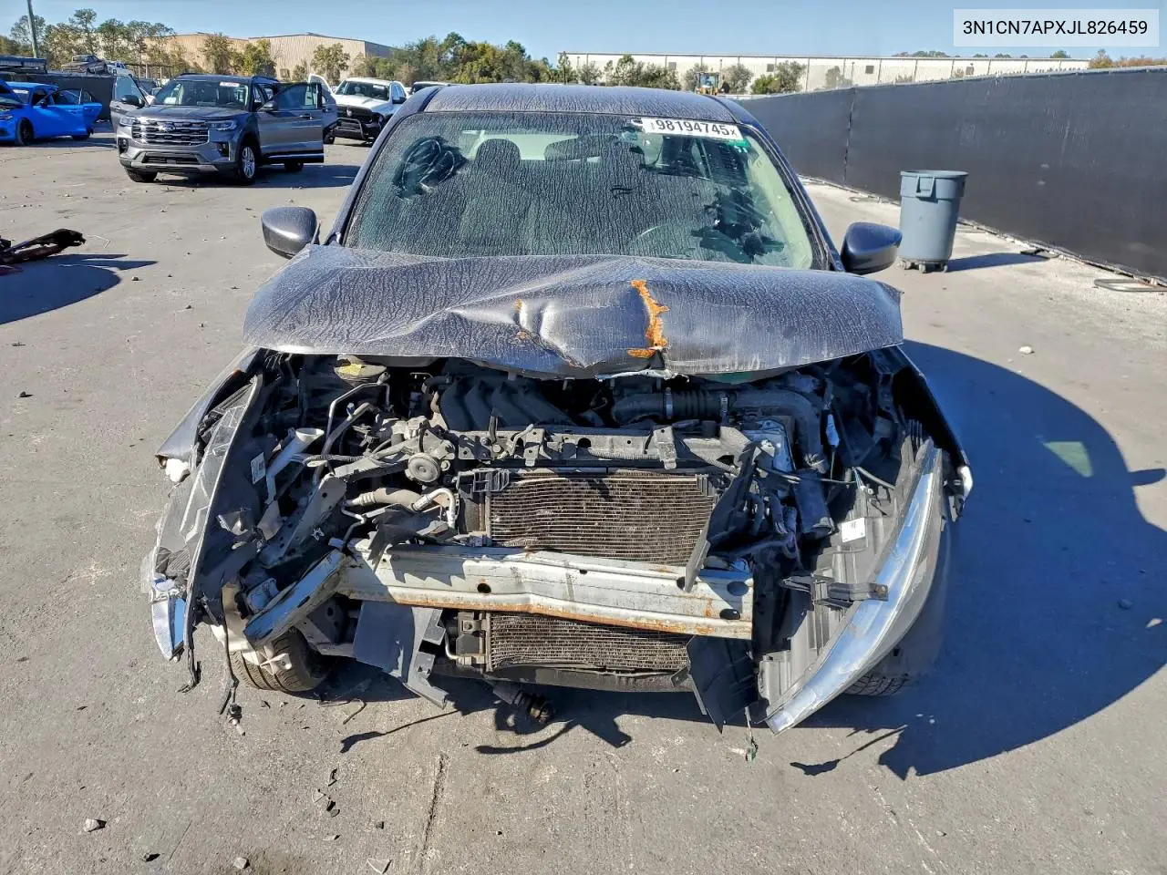 3N1CN7APXJL826459 2018 Nissan Versa S