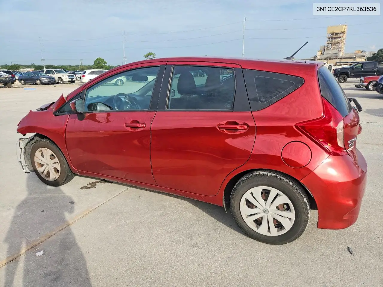 2019 Nissan Versa Note Sv VIN: 3N1CE2CP7KL363536 Lot: 61272186
