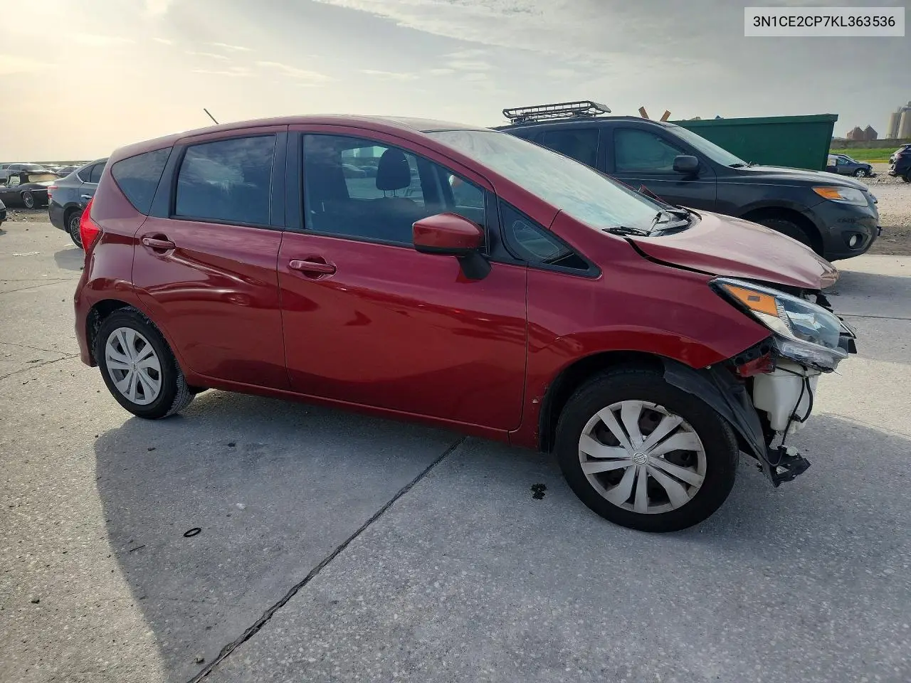 2019 Nissan Versa Note Sv VIN: 3N1CE2CP7KL363536 Lot: 61272186