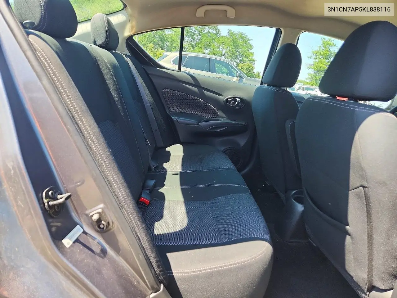 2019 Nissan Versa Sv VIN: 3N1CN7AP5KL838116 Lot: 61488506