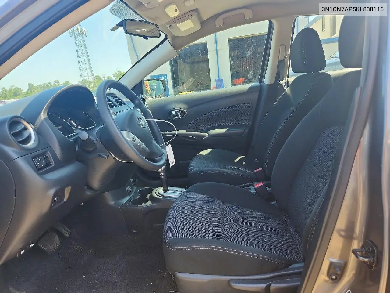 2019 Nissan Versa Sv VIN: 3N1CN7AP5KL838116 Lot: 61488506