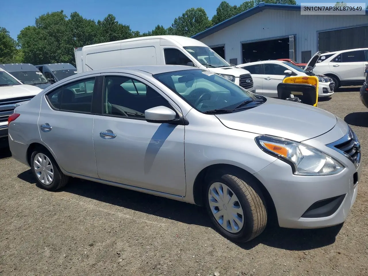 2019 Nissan Versa Sv VIN: 3N1CN7AP3KL879649 Lot: 61738886
