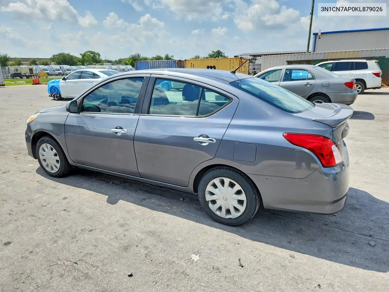 2019 Nissan Versa Sv VIN: 3N1CN7AP0KL879026 Lot: 61771306