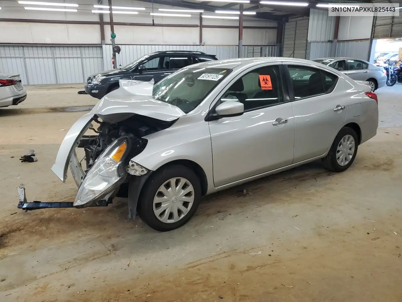 3N1CN7APXKL825443 2019 Nissan Versa S