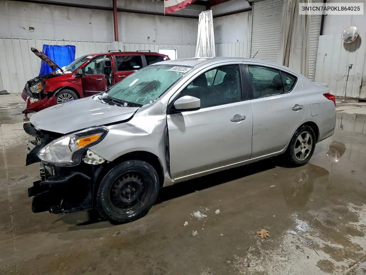 3N1CN7AP0KL864025 2019 Nissan Versa S