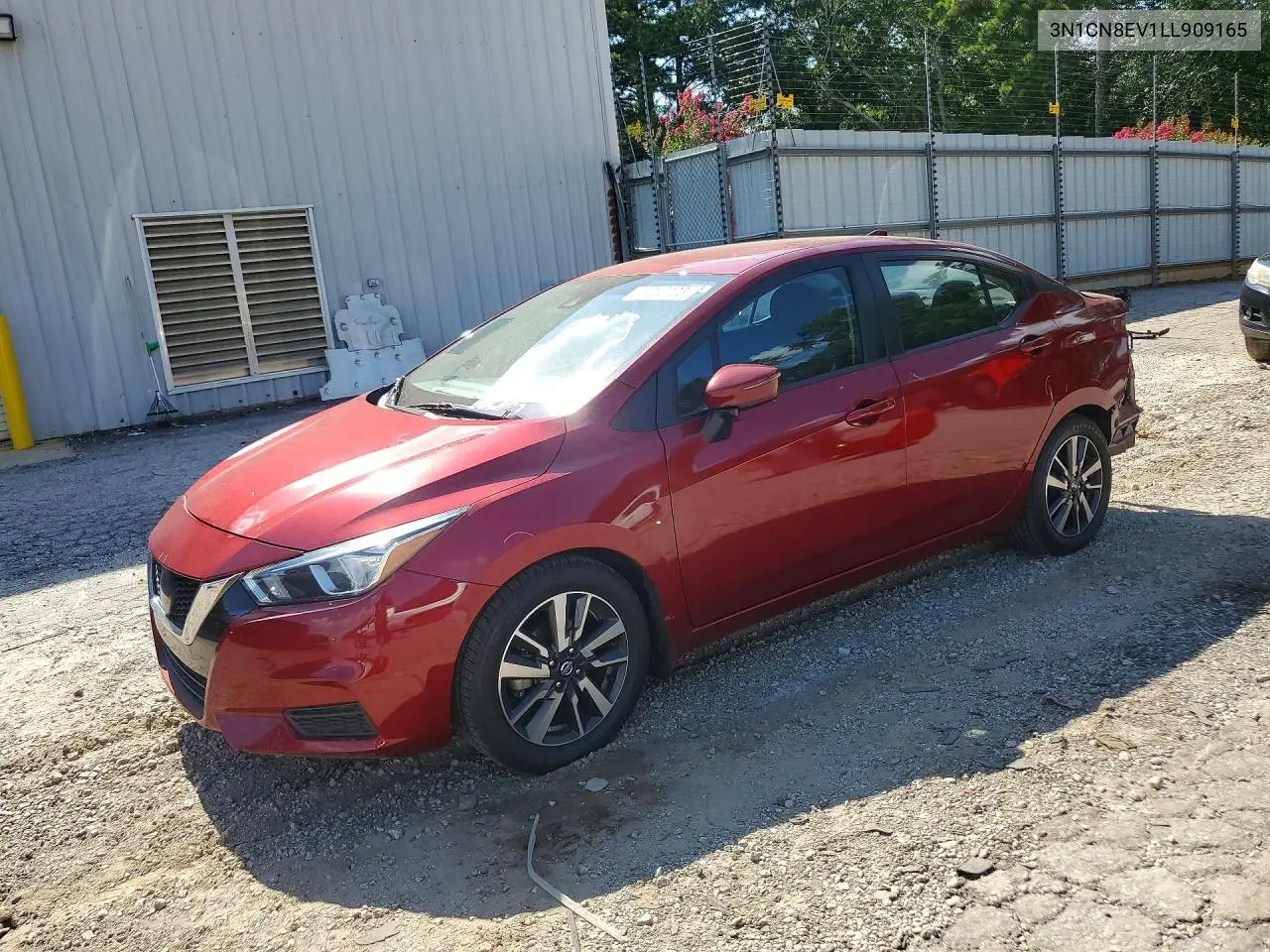 2020 Nissan Versa Sv VIN: 3N1CN8EV1LL909165 Lot: 61350426