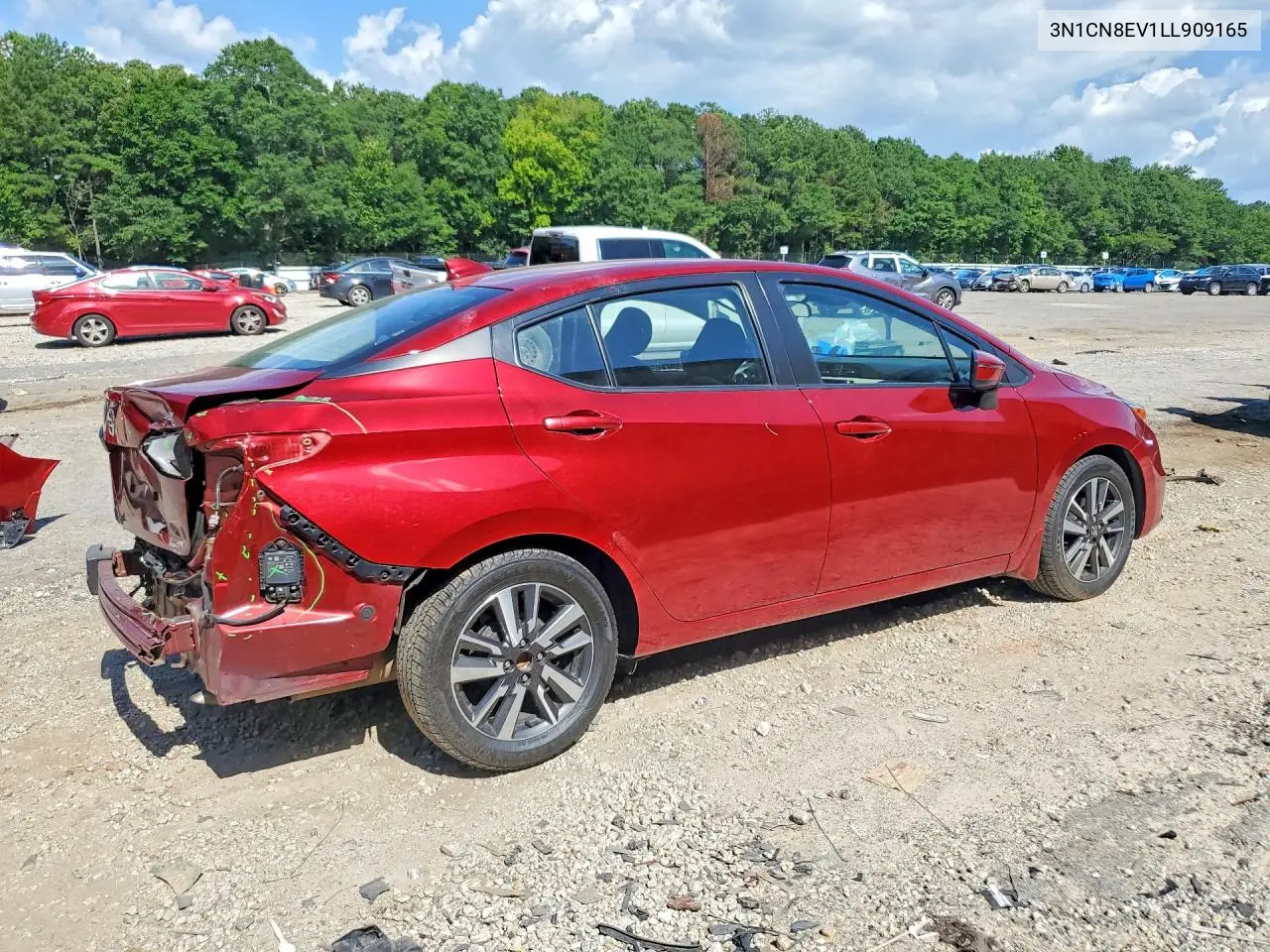 2020 Nissan Versa Sv VIN: 3N1CN8EV1LL909165 Lot: 61350426