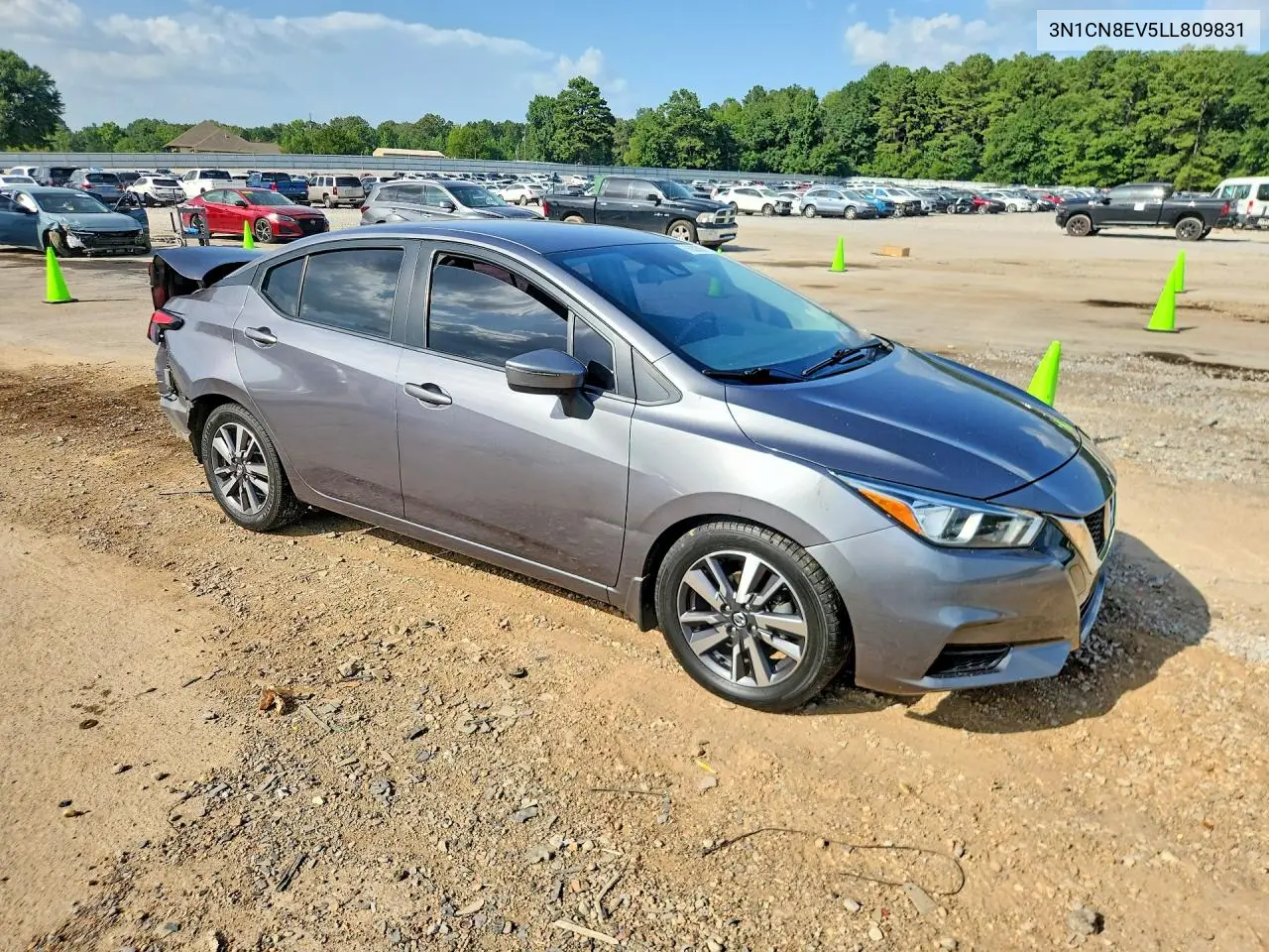 2020 Nissan Versa Sv VIN: 3N1CN8EV5LL809831 Lot: 61682076