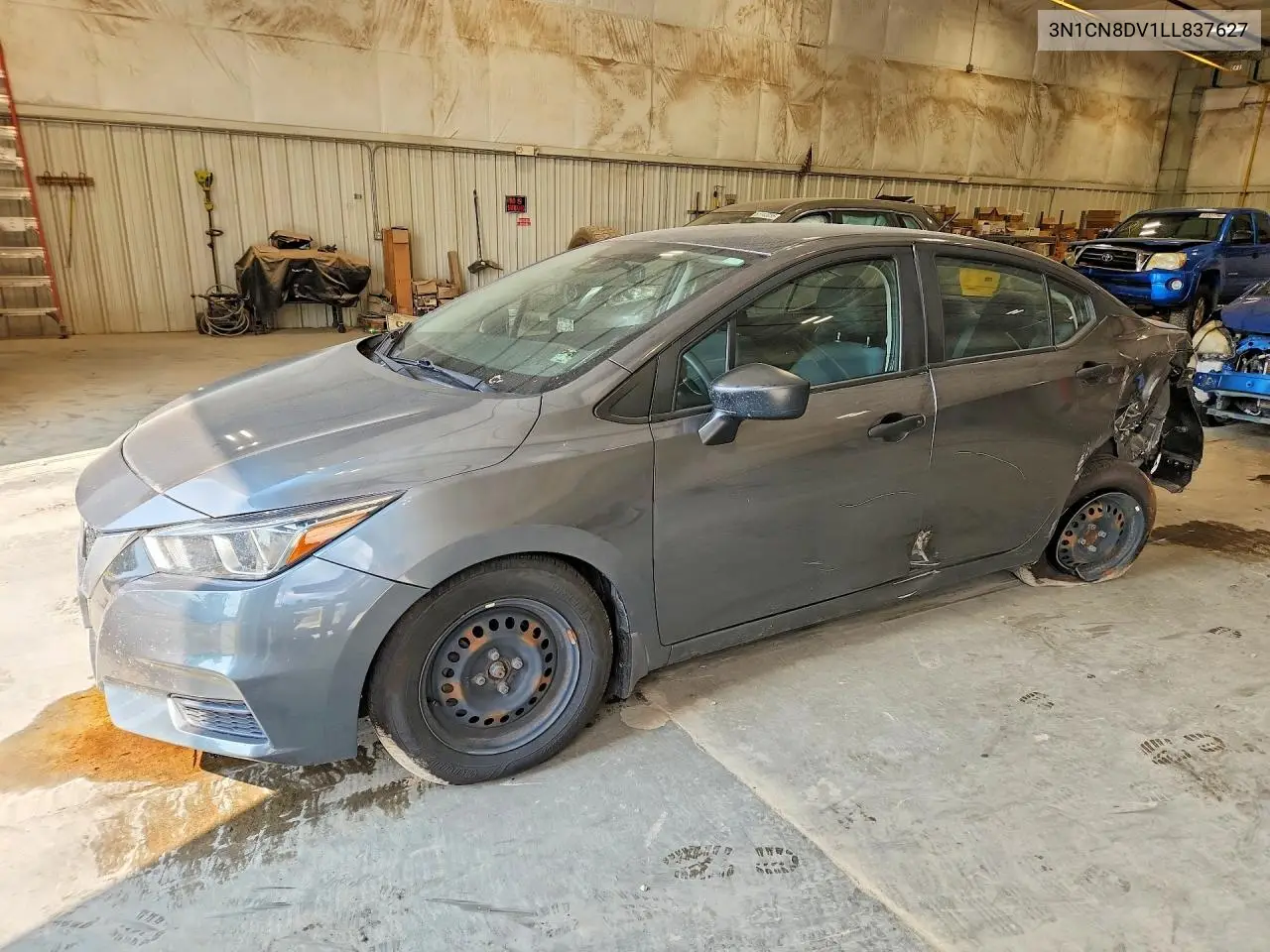 2020 Nissan Versa S VIN: 3N1CN8DV1LL837627 Lot: 62034676