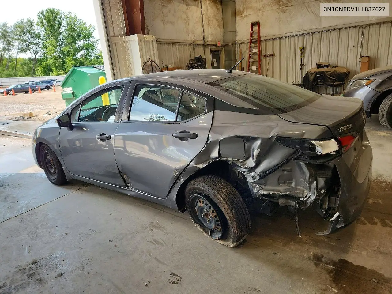 2020 Nissan Versa S VIN: 3N1CN8DV1LL837627 Lot: 62034676