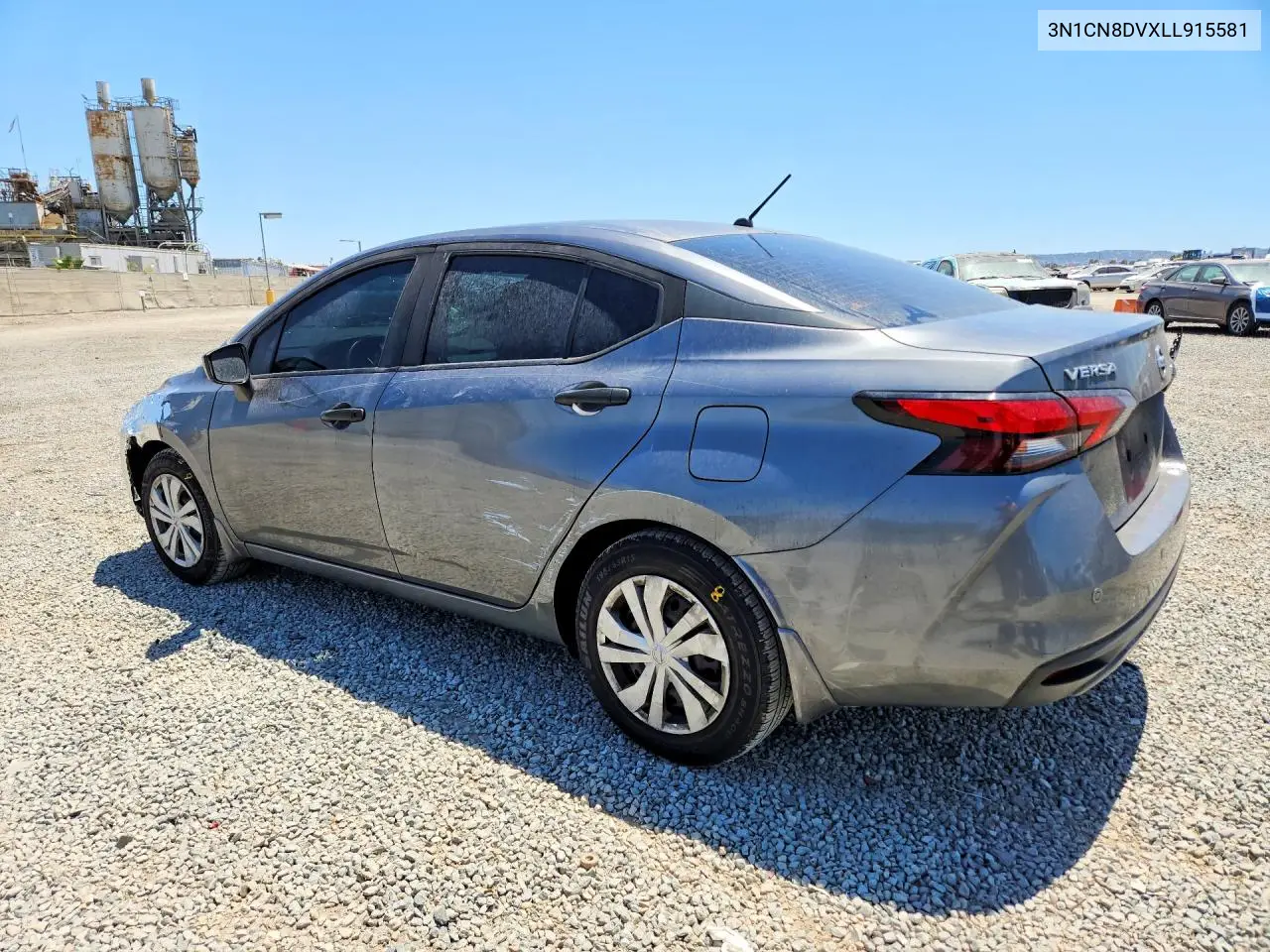 2020 Nissan Versa S VIN: 3N1CN8DVXLL915581 Lot: 62114836