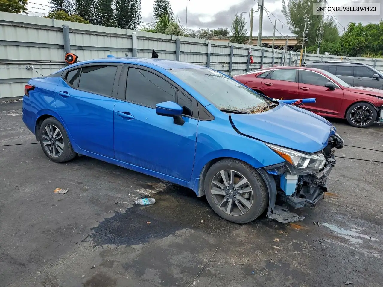3N1CN8EV8LL894423 2020 Nissan Versa Sv
