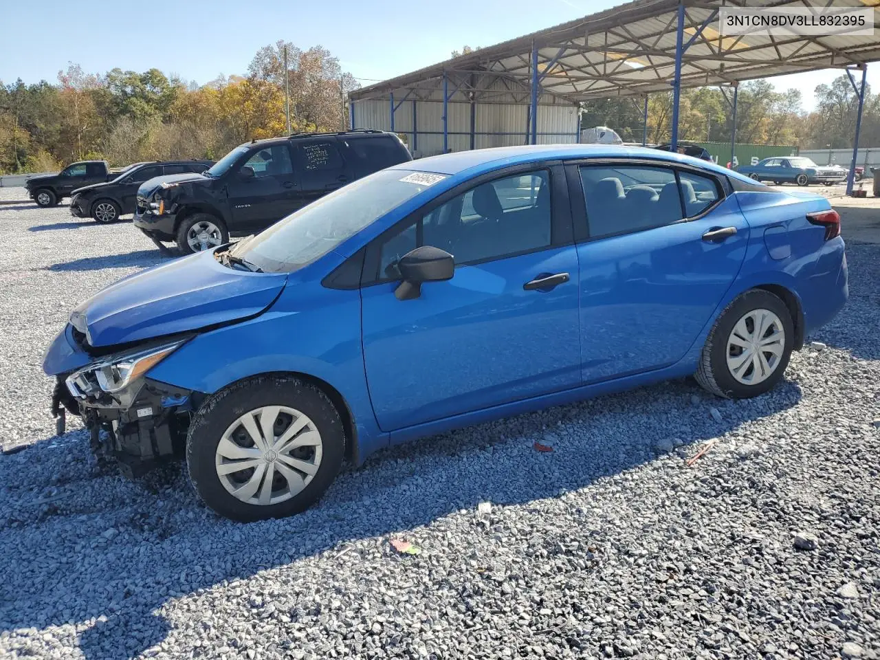 3N1CN8DV3LL832395 2020 Nissan Versa S