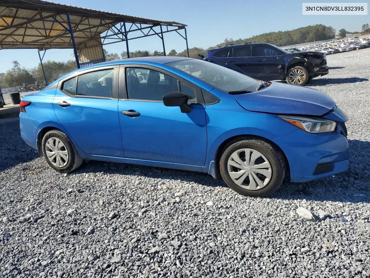 3N1CN8DV3LL832395 2020 Nissan Versa S