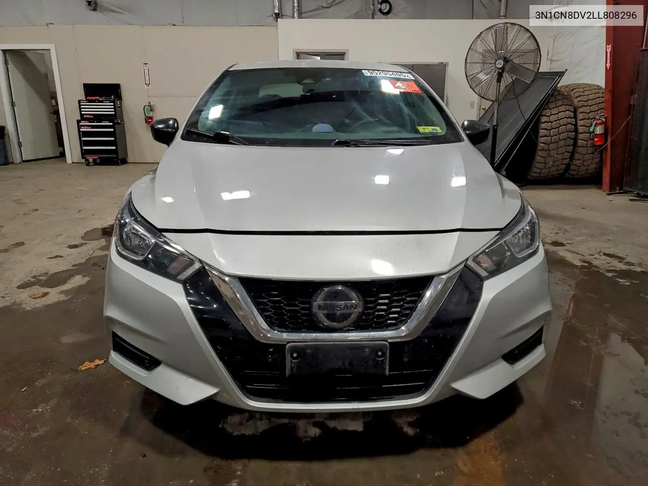 3N1CN8DV2LL808296 2020 Nissan Versa S