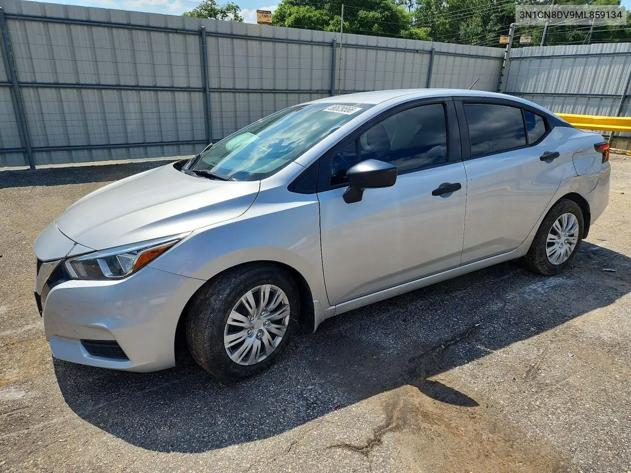 2021 Nissan Versa S VIN: 3N1CN8DV9ML859134 Lot: 56529556