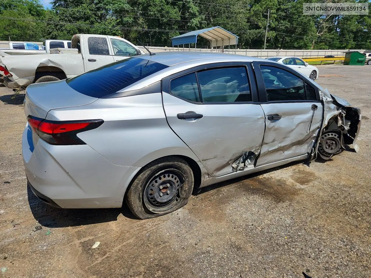 2021 Nissan Versa S VIN: 3N1CN8DV9ML859134 Lot: 56529556