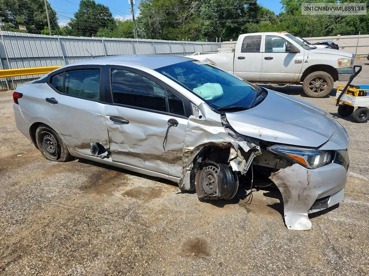 2021 Nissan Versa S VIN: 3N1CN8DV9ML859134 Lot: 56529556