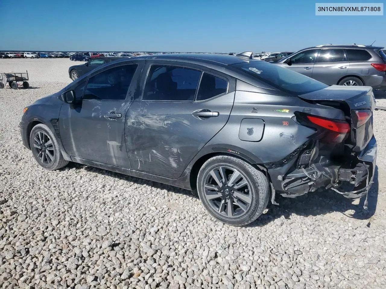 3N1CN8EVXML871808 2021 Nissan Versa Sv