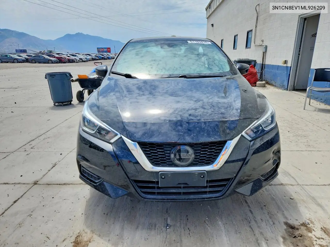 2021 Nissan Versa Sv VIN: 3N1CN8EV1ML926209 Lot: 61163416