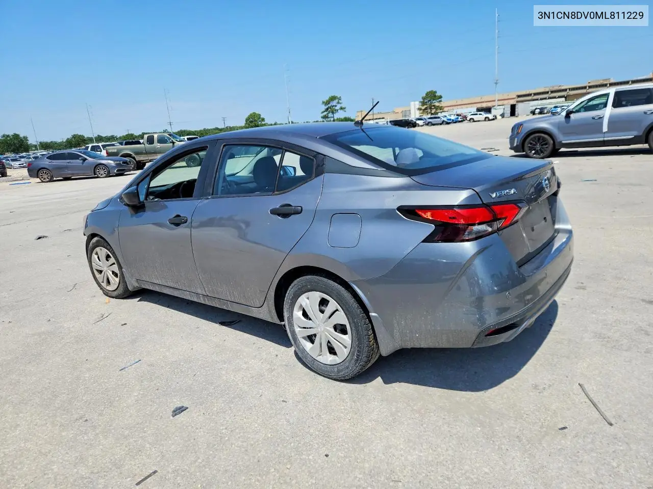 2021 Nissan Versa S VIN: 3N1CN8DV0ML811229 Lot: 61853096