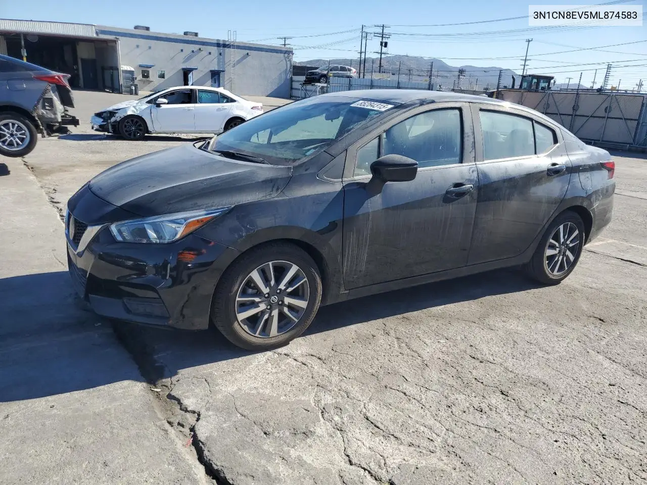 3N1CN8EV5ML874583 2021 Nissan Versa Sv