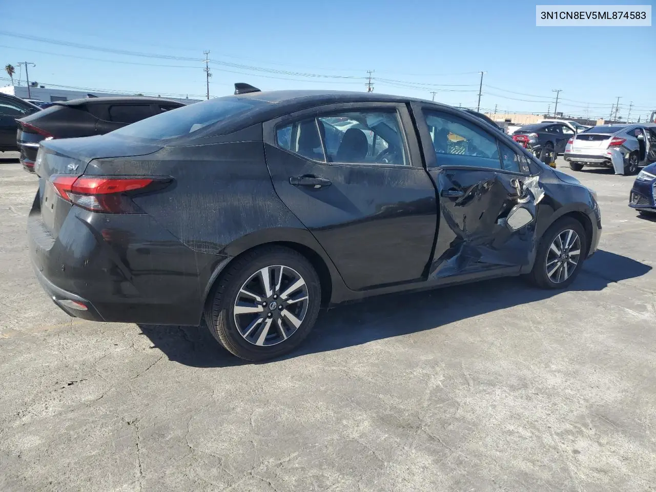 3N1CN8EV5ML874583 2021 Nissan Versa Sv