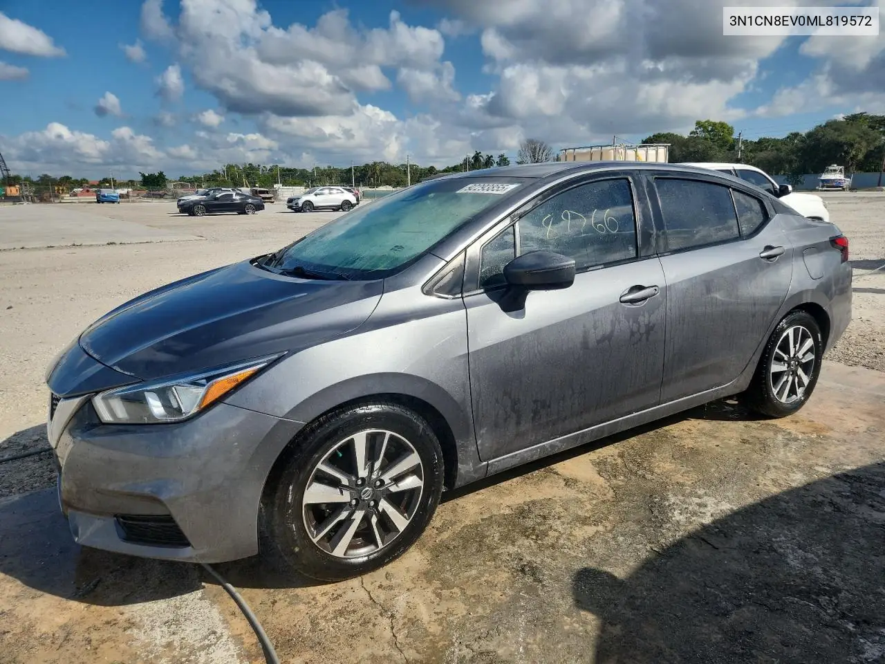 3N1CN8EV0ML819572 2021 Nissan Versa Sv