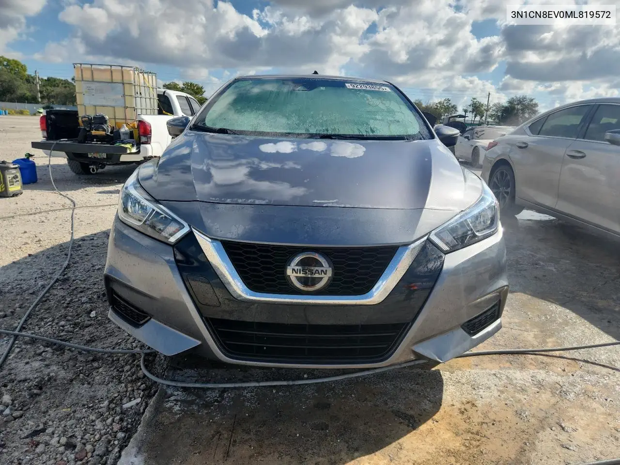 3N1CN8EV0ML819572 2021 Nissan Versa Sv