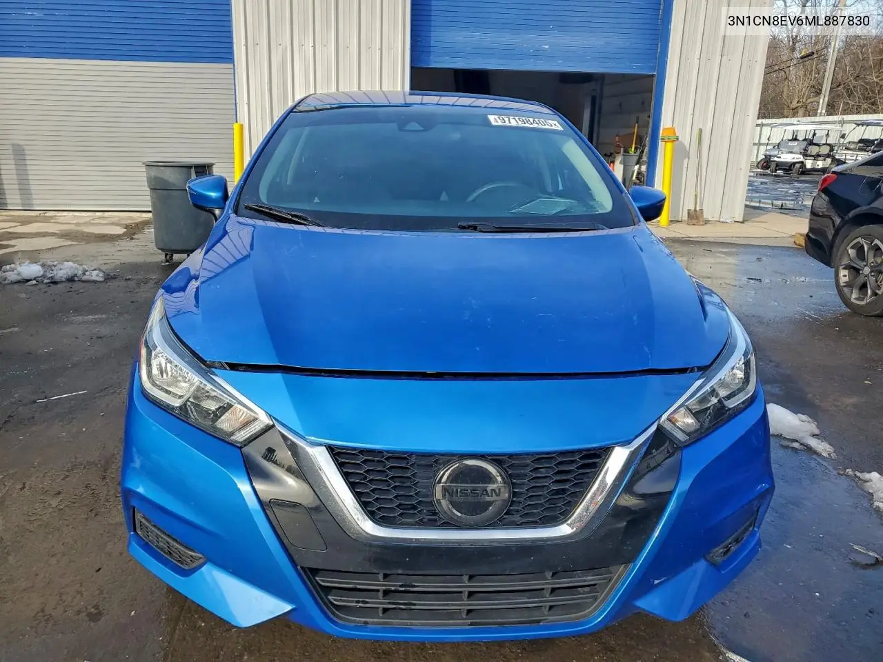 3N1CN8EV6ML887830 2021 Nissan Versa Sv