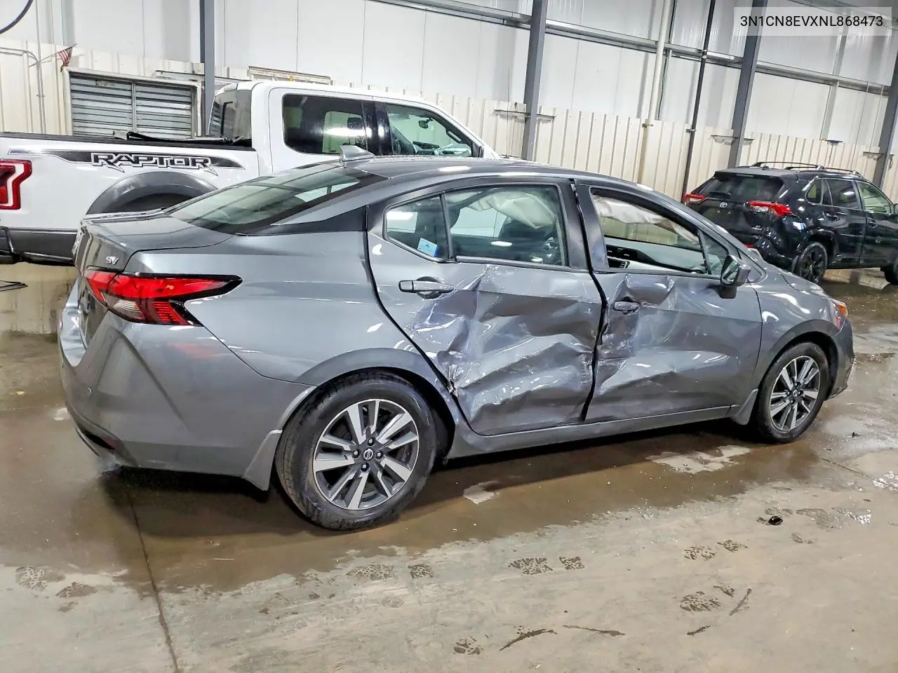 2022 Nissan Versa Sv VIN: 3N1CN8EVXNL868473 Lot: 56550066