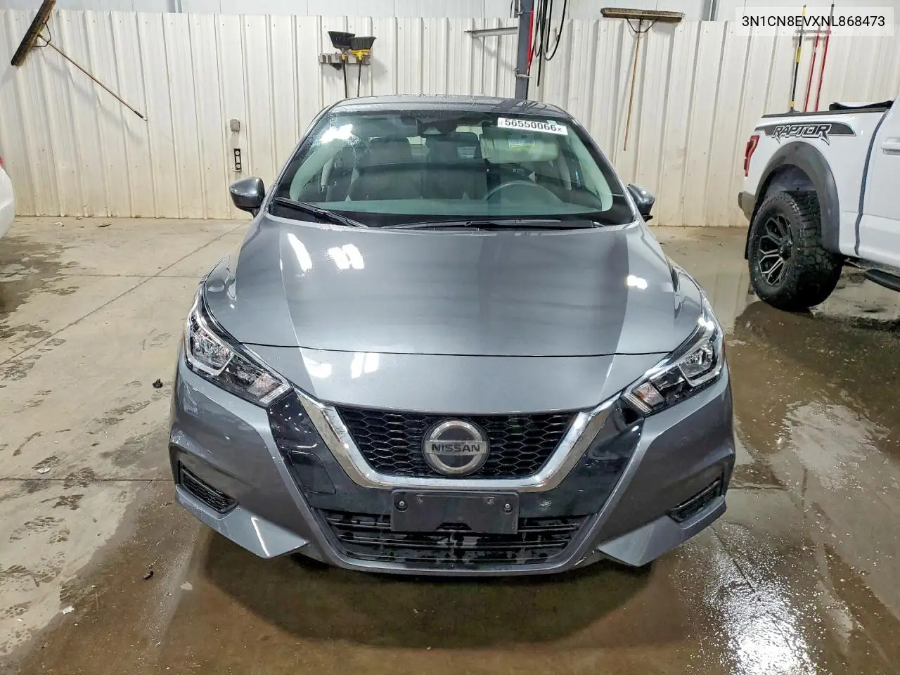 2022 Nissan Versa Sv VIN: 3N1CN8EVXNL868473 Lot: 56550066