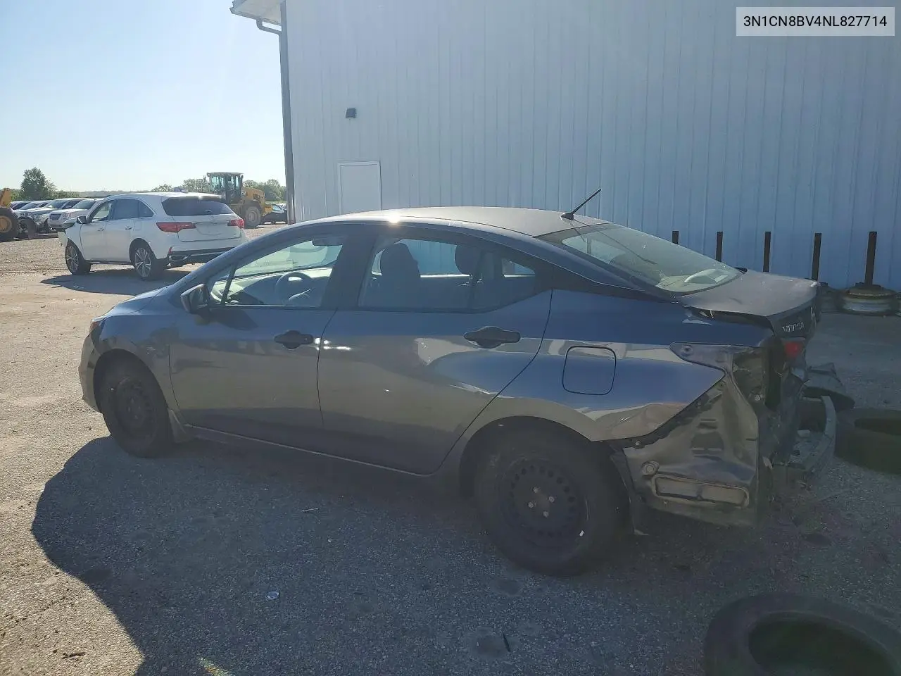 2022 Nissan Versa S VIN: 3N1CN8BV4NL827714 Lot: 56971456