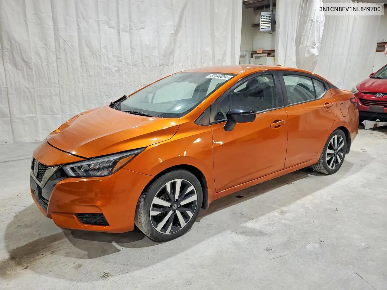 2022 Nissan Versa Sr VIN: 3N1CN8FV1NL849700 Lot: 57346096