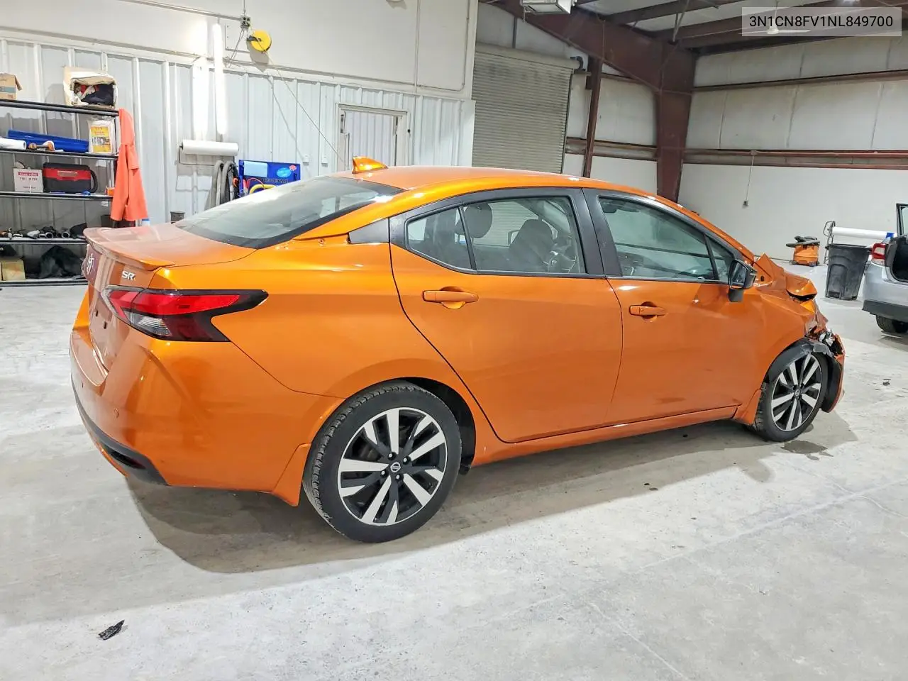 2022 Nissan Versa Sr VIN: 3N1CN8FV1NL849700 Lot: 57346096