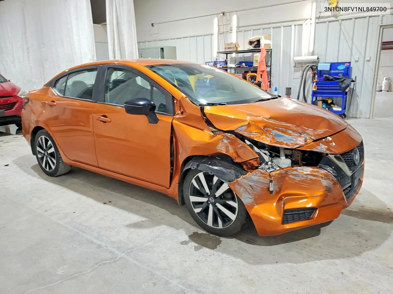 2022 Nissan Versa Sr VIN: 3N1CN8FV1NL849700 Lot: 57346096