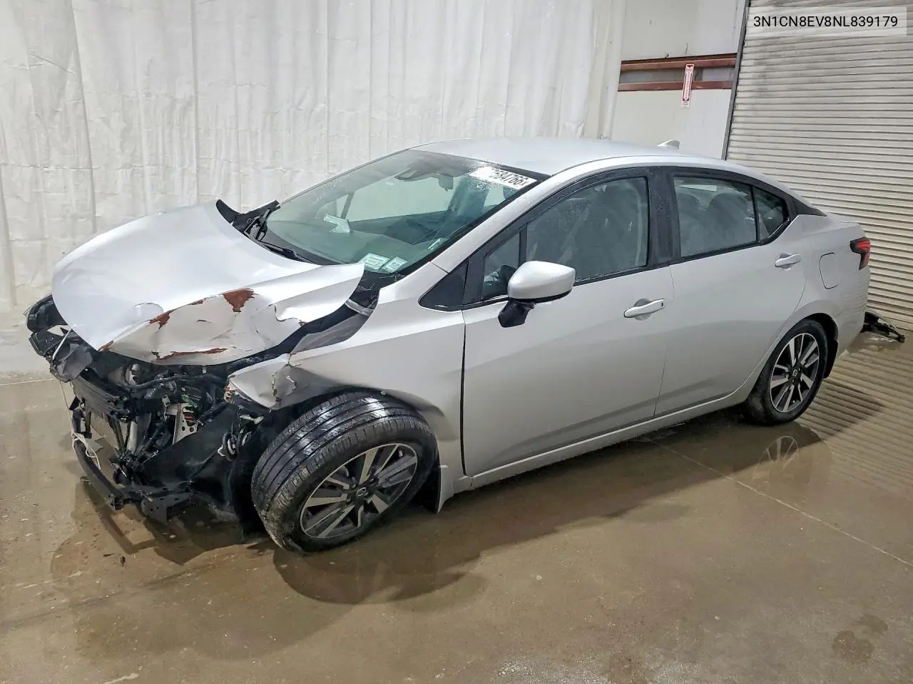 2022 Nissan Versa Sv VIN: 3N1CN8EV8NL839179 Lot: 57584766