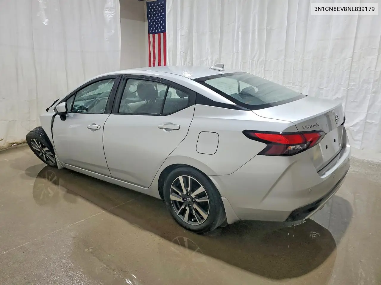 2022 Nissan Versa Sv VIN: 3N1CN8EV8NL839179 Lot: 57584766