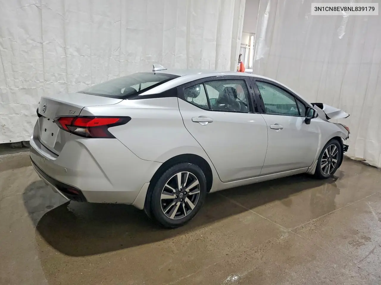 2022 Nissan Versa Sv VIN: 3N1CN8EV8NL839179 Lot: 57584766