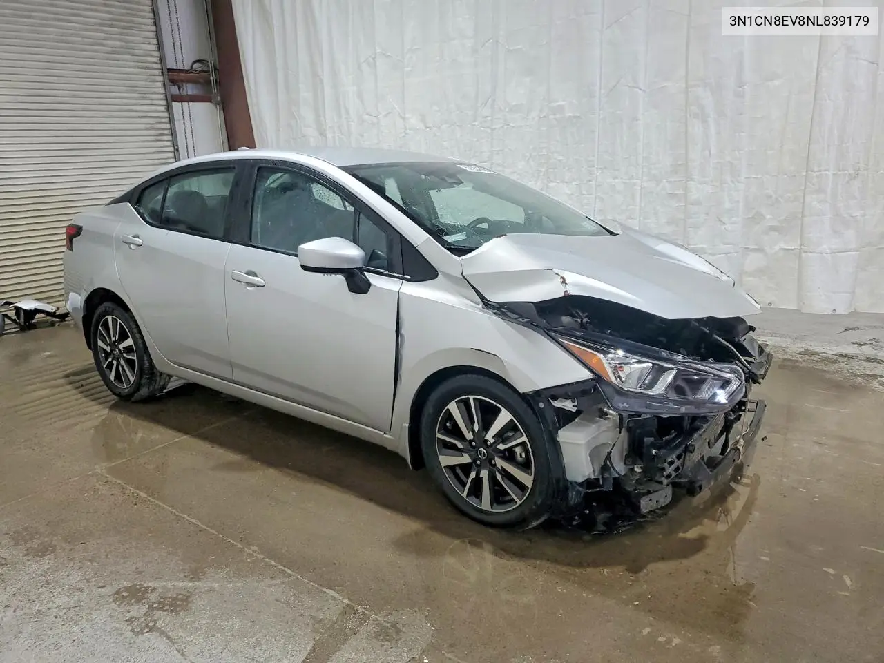 2022 Nissan Versa Sv VIN: 3N1CN8EV8NL839179 Lot: 57584766