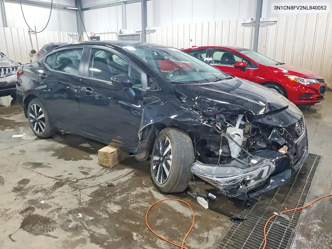 2022 Nissan Versa Sr VIN: 3N1CN8FV2NL840052 Lot: 58309286