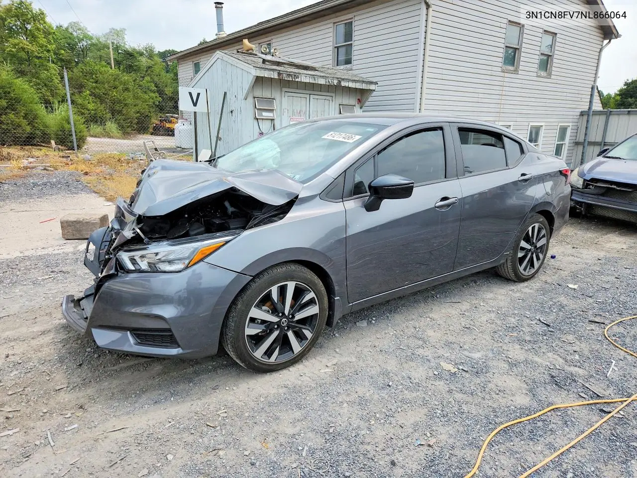 2022 Nissan Versa Sr VIN: 3N1CN8FV7NL866064 Lot: 61217486