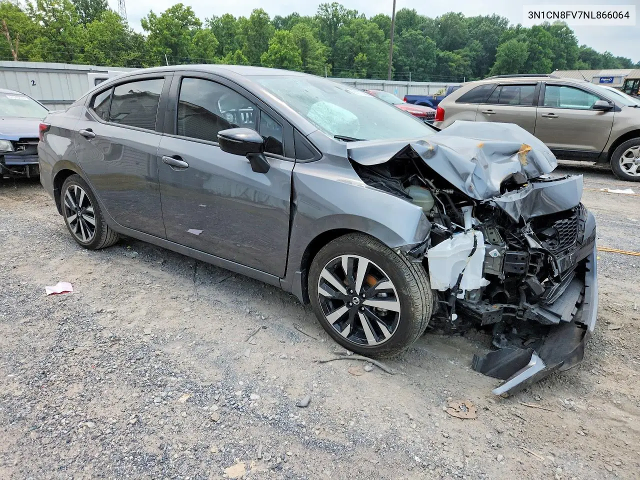 2022 Nissan Versa Sr VIN: 3N1CN8FV7NL866064 Lot: 61217486