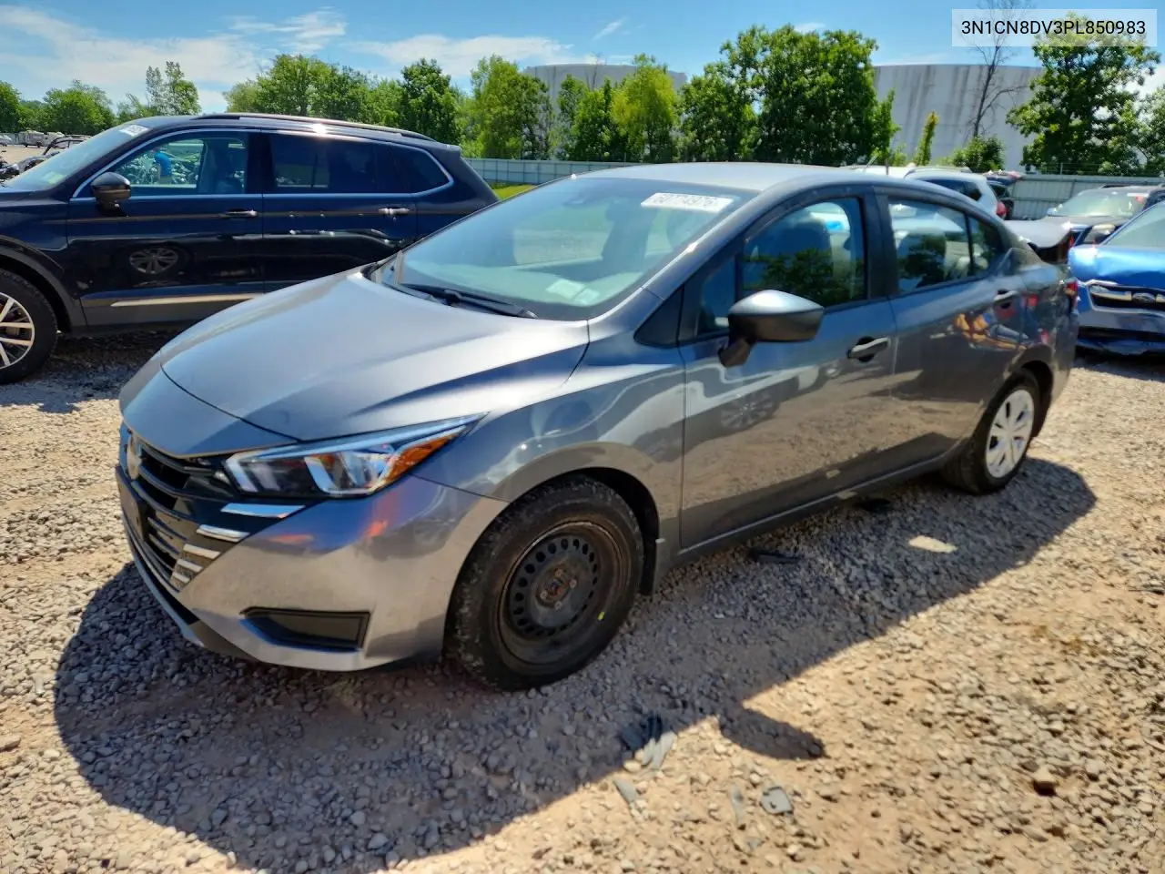 2023 Nissan Versa S VIN: 3N1CN8DV3PL850983 Lot: 60774976
