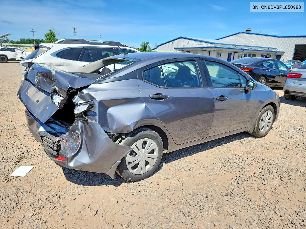 2023 Nissan Versa S VIN: 3N1CN8DV3PL850983 Lot: 60774976